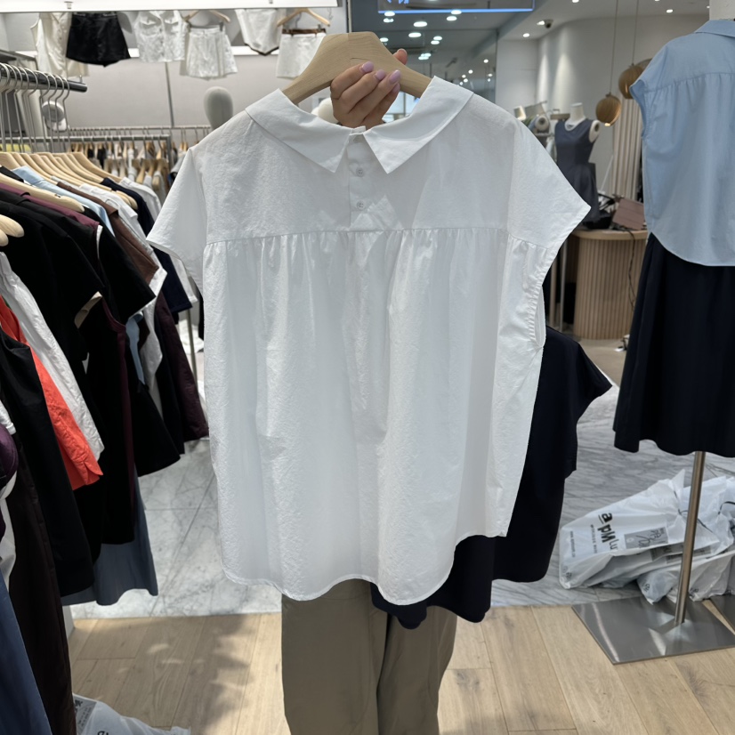 REVE-L韓國東大門直郵女裝新品熱賣推薦人氣26夏季襯衫蕾絲衫REVE-L襯衫/蕾絲衫