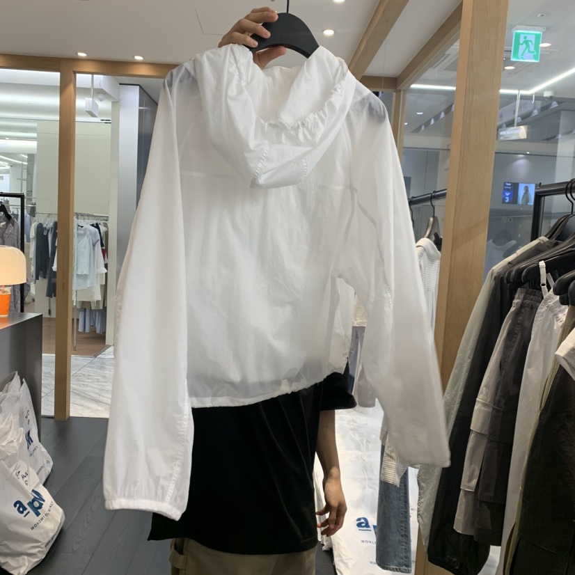 OBJECT韓國東大門代購女士新品推薦時尚26夏季夾克連帽衫尼龍OBJECT夾克