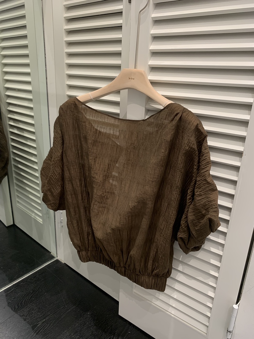 LE OVE/VERDI韓國直郵女裝新品時尚熱賣休閑襯衫蕾絲衫LE OVE/VERDI襯衫/蕾絲衫圖色1
