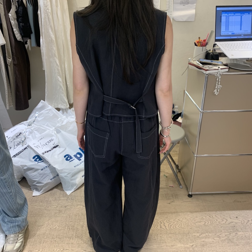 W AND J韓國東大門代購女裝新款熱賣人氣時尚休閑休閑褲W AND J休閑褲