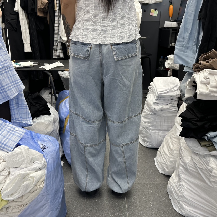 A-DEL韓國東大門直郵女士新品人氣推薦熱賣26夏季牛仔褲A-DEL牛仔褲