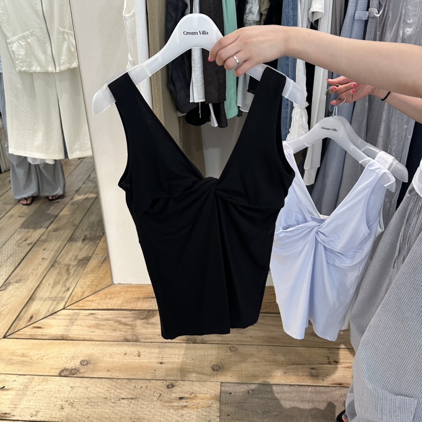 CREAM VILLA韓國東大門代購女士新品人氣吊帶背心無袖CREAM VILLA吊帶/背心圖色3