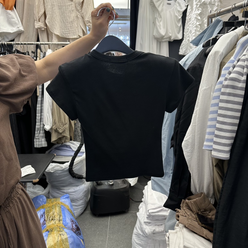 A-DEL韓國代購女裝新品時尚26夏季人氣熱賣推薦休閑T恤A-DELT恤