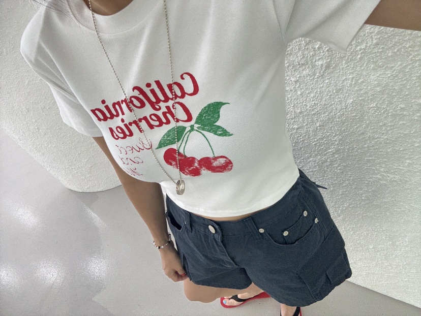 EL BOSQUE韓國直郵女裝新款時尚休閑推薦人氣熱賣26夏季T恤EL BOSQUET恤