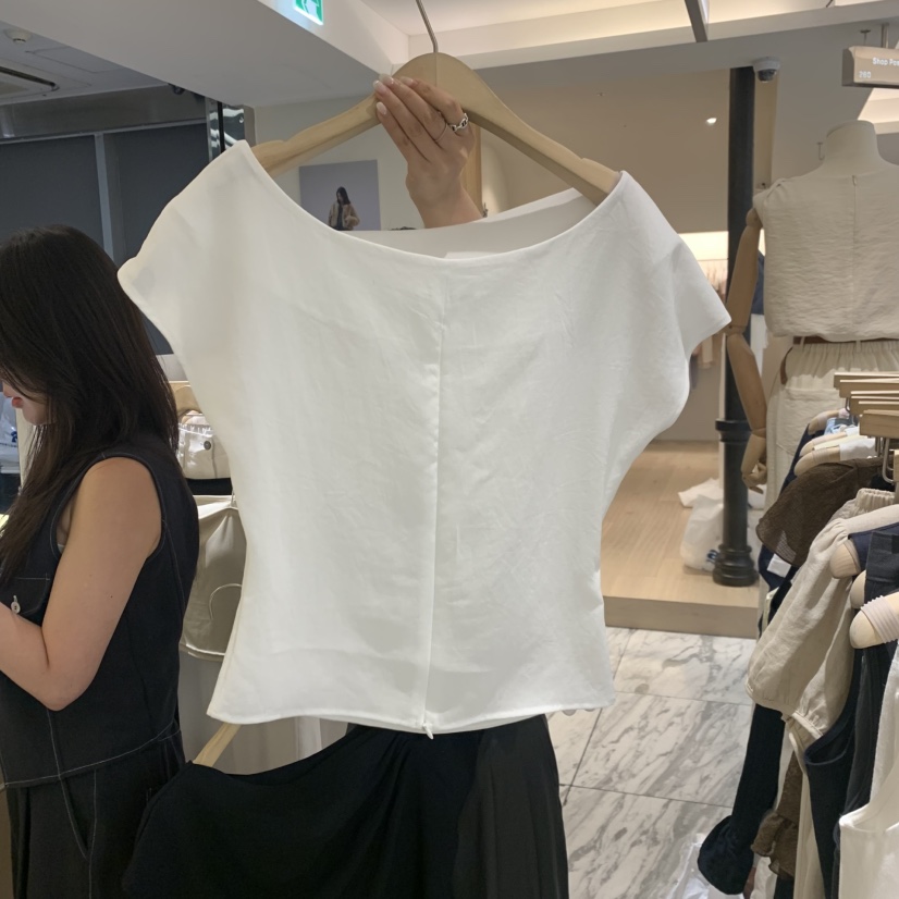 W AND J韓國直郵實拍女士新品人氣熱賣休閑時尚襯衫蕾絲衫W AND J襯衫/蕾絲衫