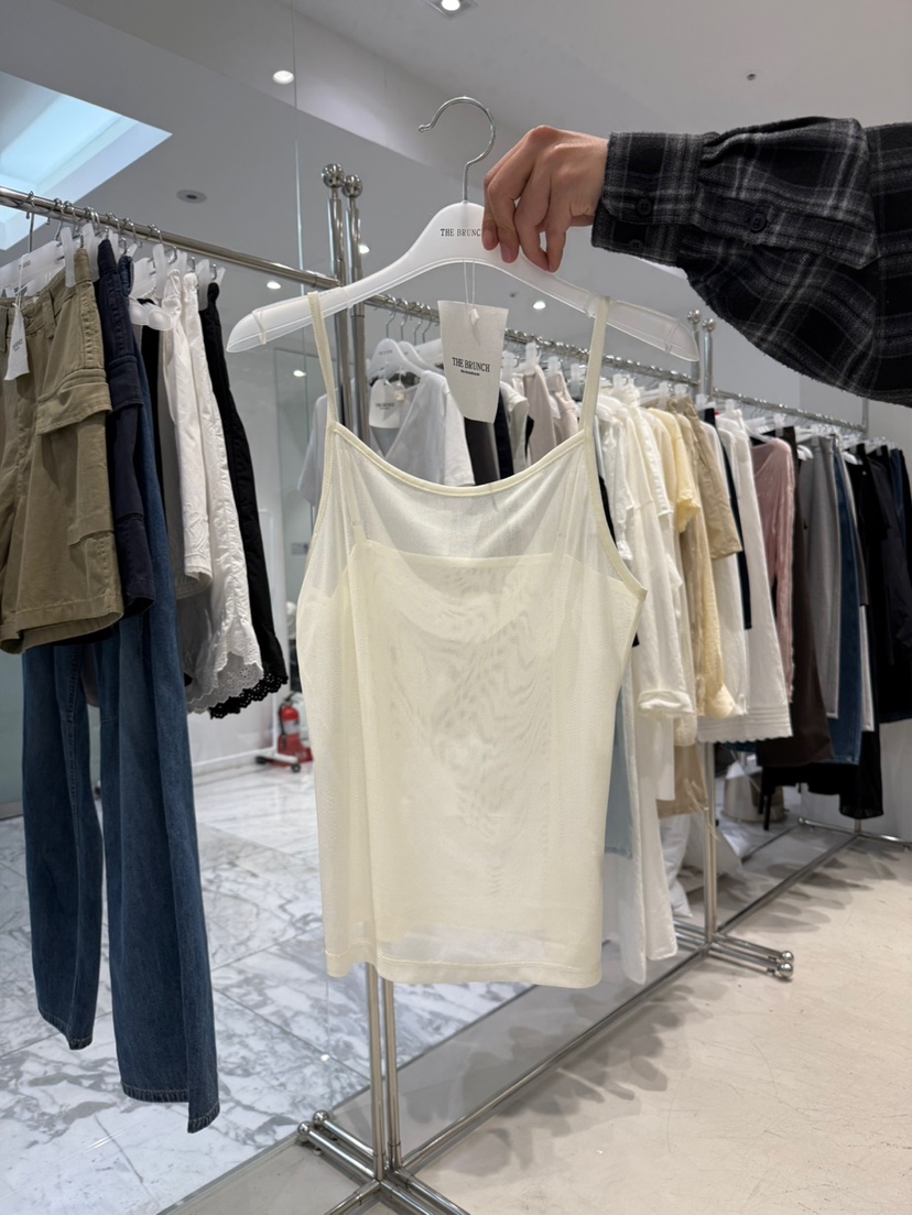 THE BRUNCH韓國直郵實拍女裝新品26夏季時尚推薦吊帶背心THE BRUNCH吊帶/背心圖色1