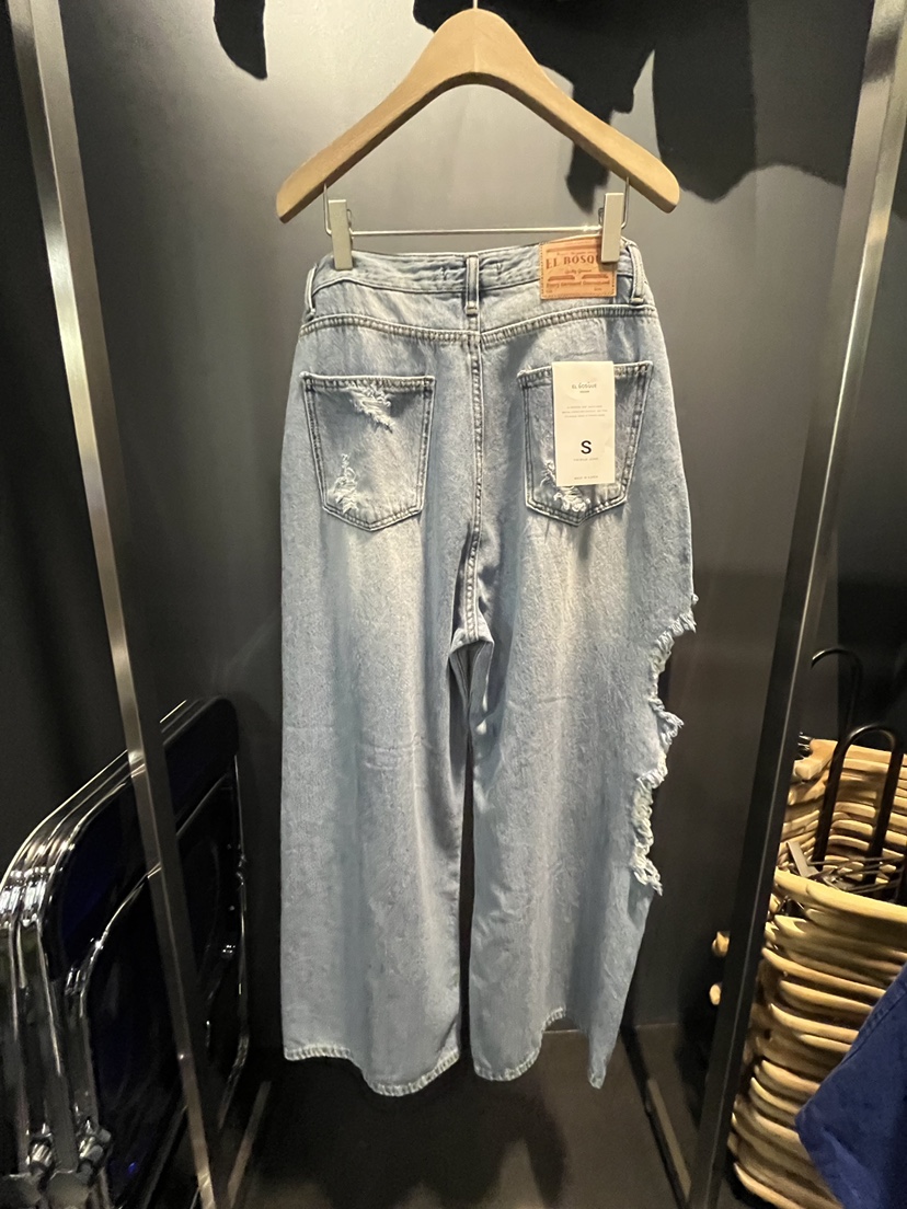 EL BOSQUE韓國直郵實拍女裝新品熱賣時尚推薦人氣牛仔褲EL BOSQUE牛仔褲