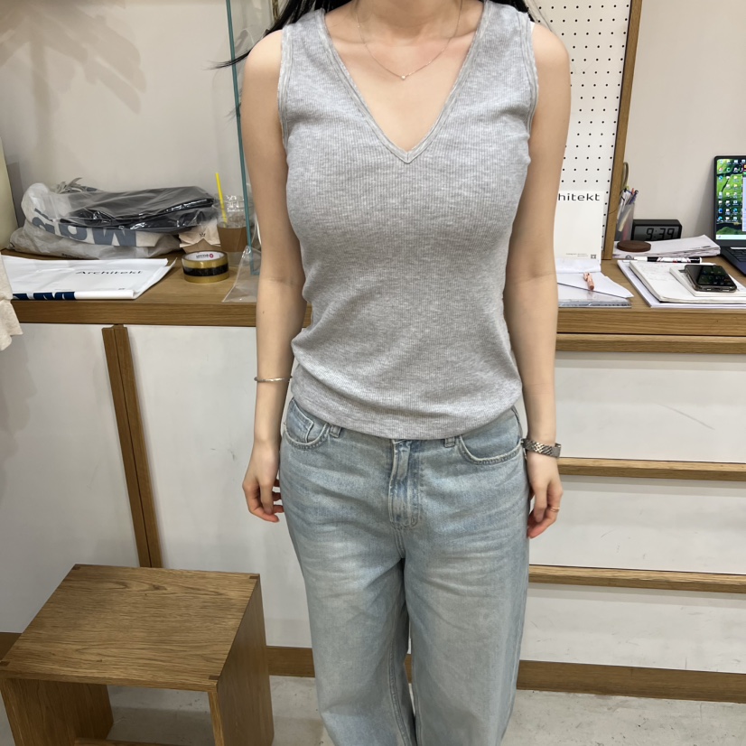 ARCHITEKT韓國代購女裝新款人氣26夏季熱賣推薦吊帶背心無袖ARCHITEKT吊帶/背心圖色3