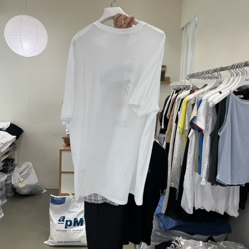 ARE東大門實拍韓國女士新品推薦時尚26夏季休閑熱賣人氣T恤ARE YOU/ARET恤