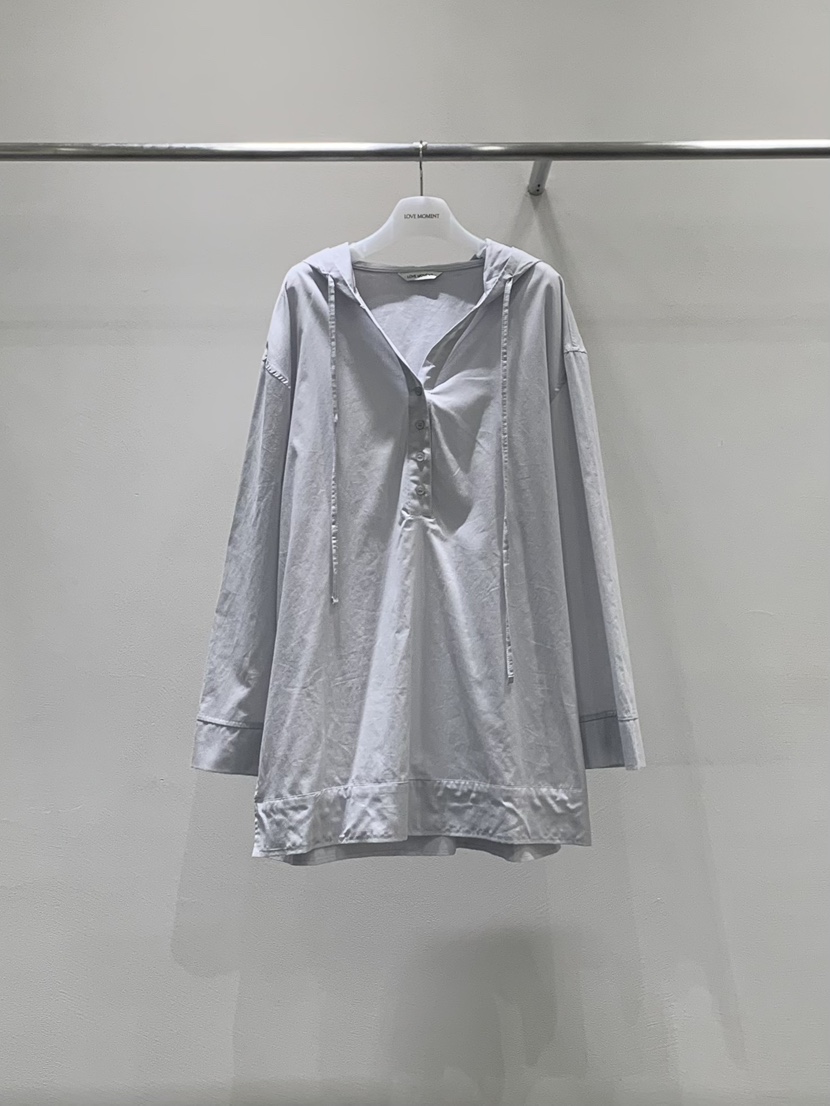 LOVE MOMENT韓國直郵實拍女士新款熱賣襯衫蕾絲衫連帽衫LOVE MOMENT襯衫/蕾絲衫圖色3