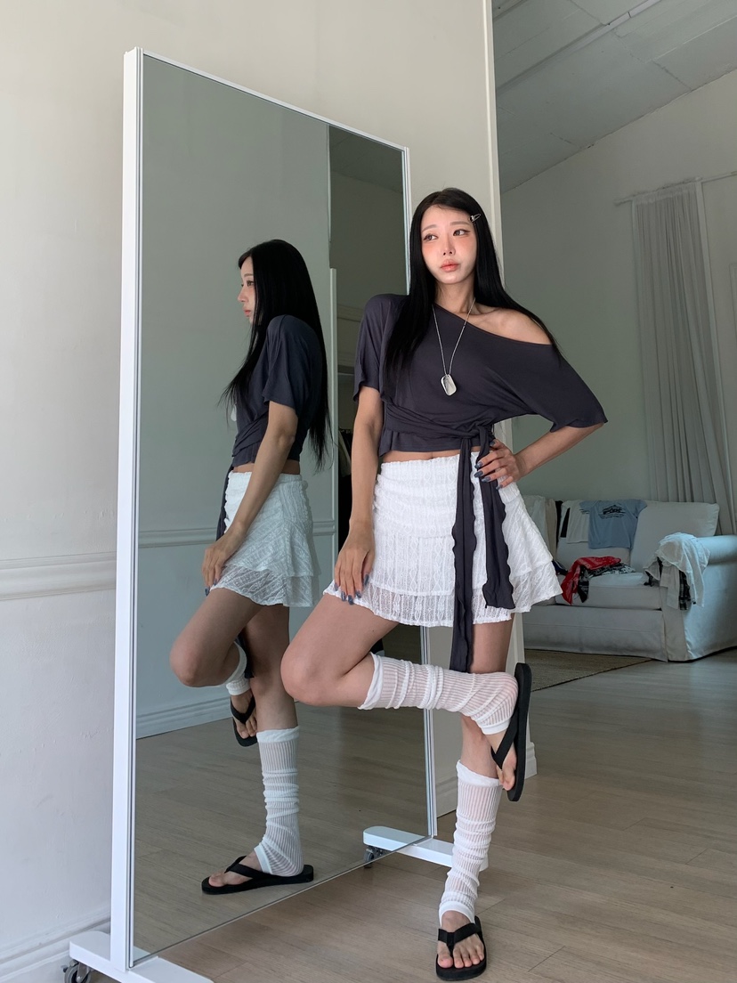 BADCALM韓國直郵女士新品人氣26夏季時尚休閑推薦熱賣T恤BADCALMT恤