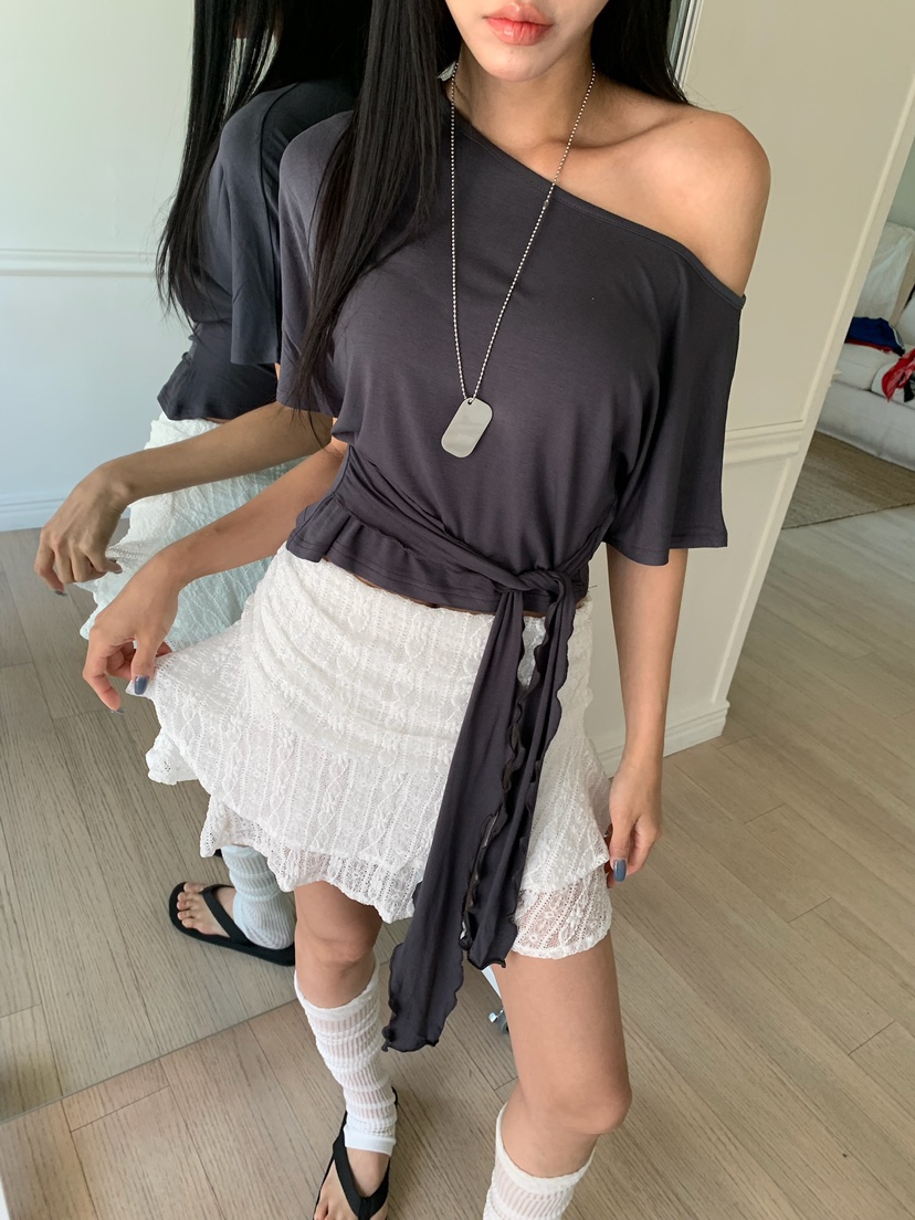 BADCALM韓國直郵女士新品人氣26夏季時尚休閑推薦熱賣T恤BADCALMT恤