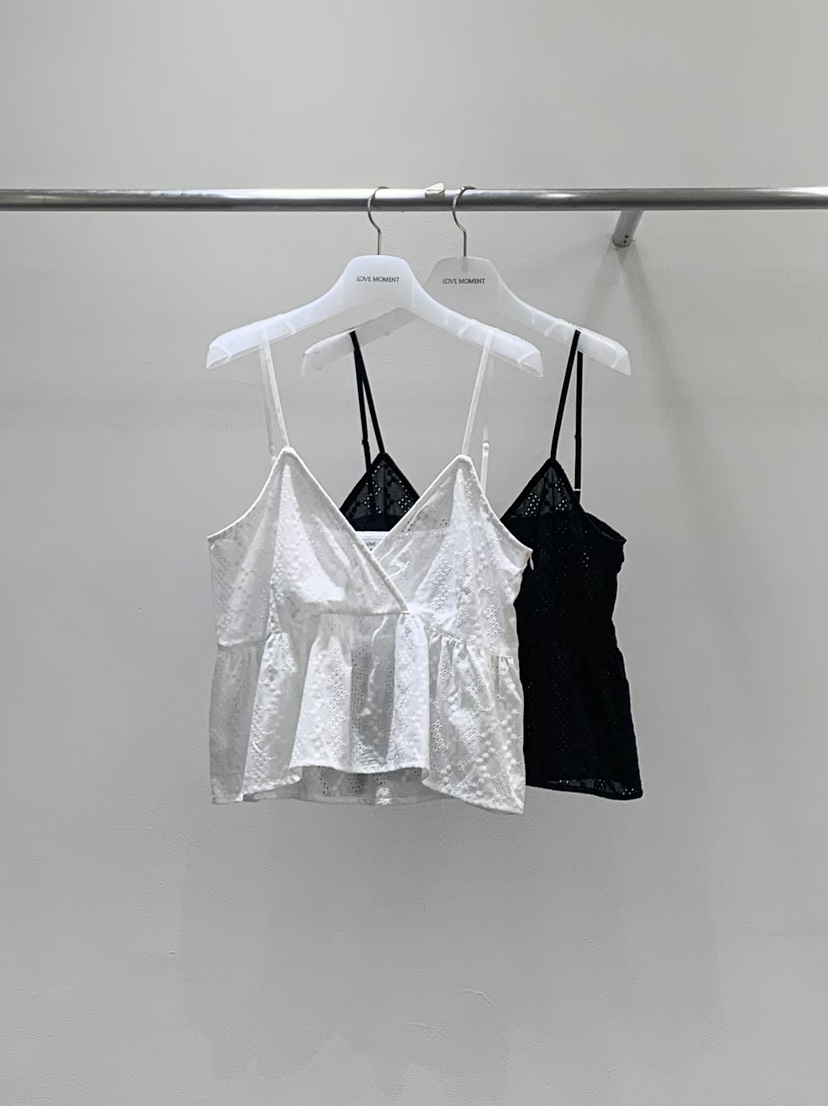 LOVE MOMENT韓國代購女士新品人氣熱賣吊帶背心蕾絲無袖LOVE MOMENT吊帶/背心