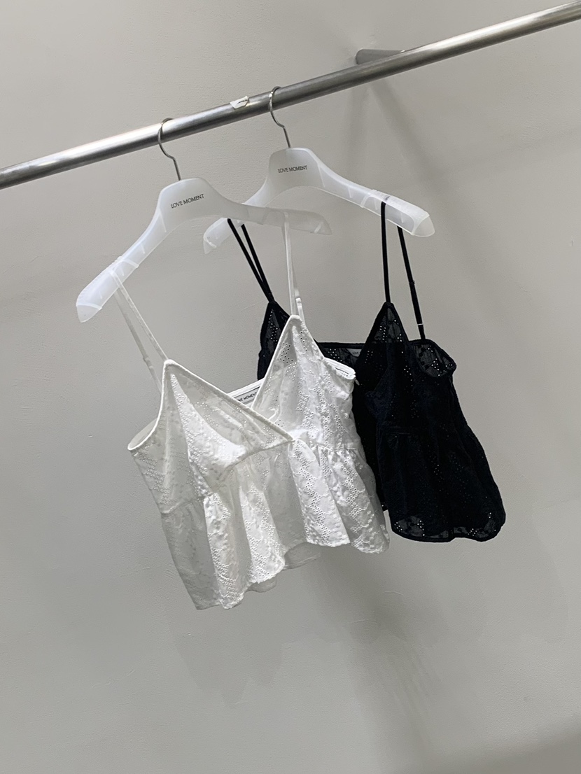 LOVE MOMENT韓國代購女士新品人氣熱賣吊帶背心蕾絲無袖LOVE MOMENT吊帶/背心