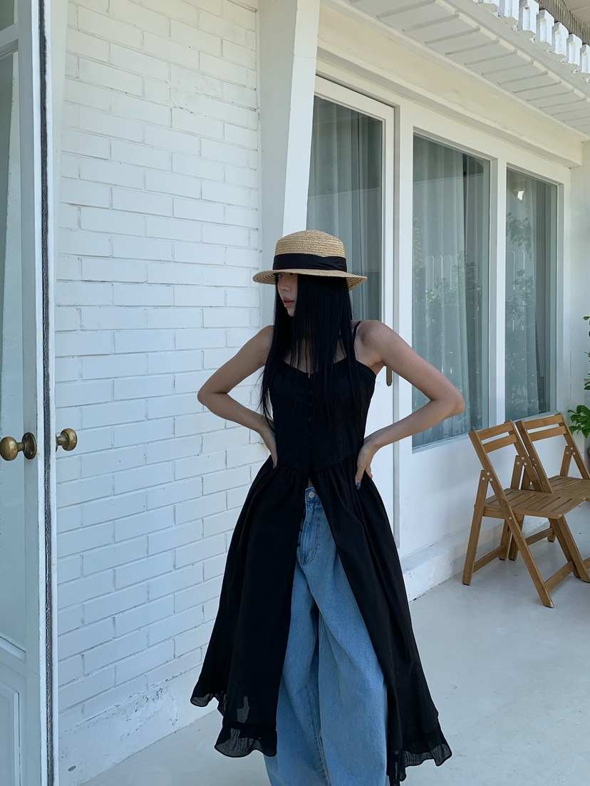 BADCALM韓國直郵實拍女裝新品推薦休閑時尚26夏季人氣連衣裙BADCALM連衣裙