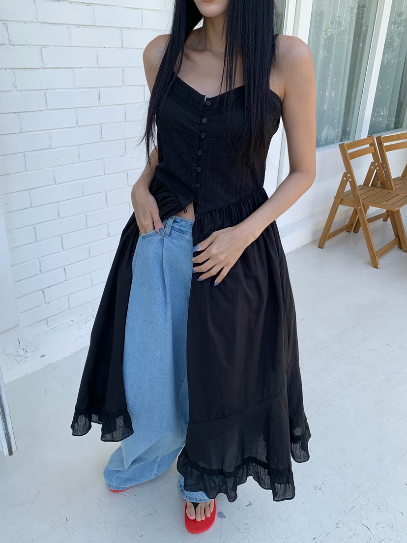 BADCALM韓國直郵實拍女裝新品推薦休閑時尚26夏季人氣連衣裙BADCALM連衣裙