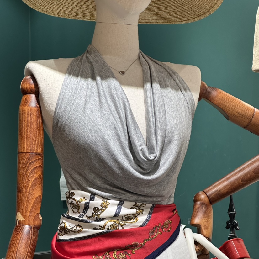 3COLOR韓國直郵女士新品吊帶背心Three color吊帶/背心圖色2