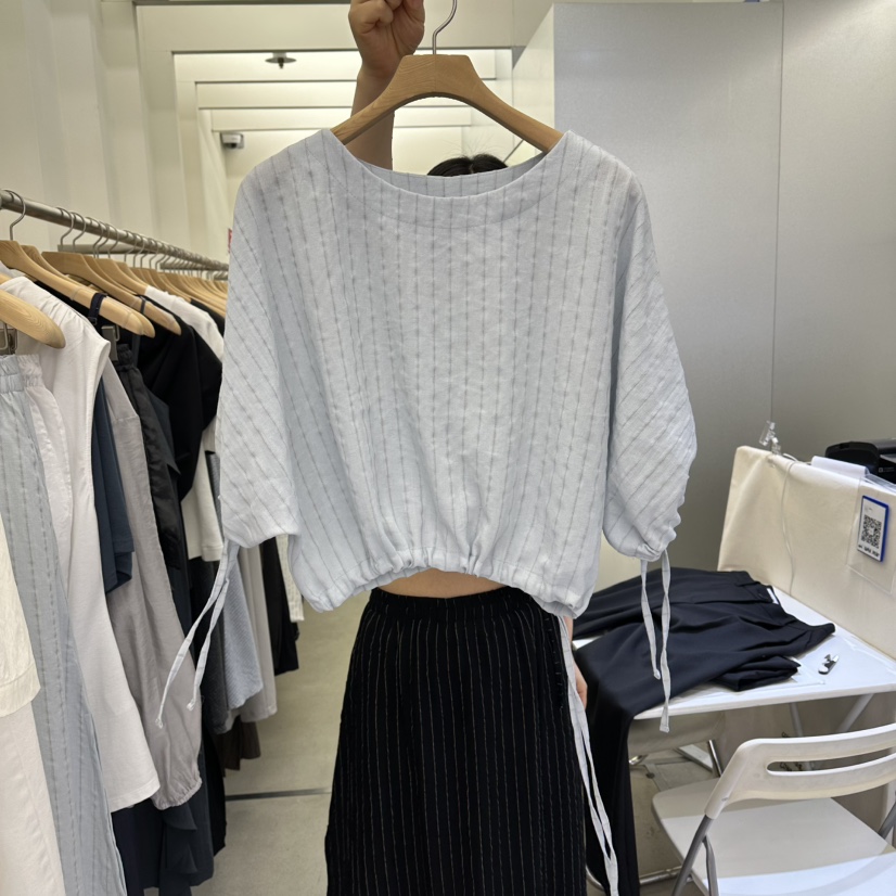 AMON韓國東大門代購女士新款時尚26夏季人氣休閑襯衫蕾絲衫AMON襯衫/蕾絲衫圖色1