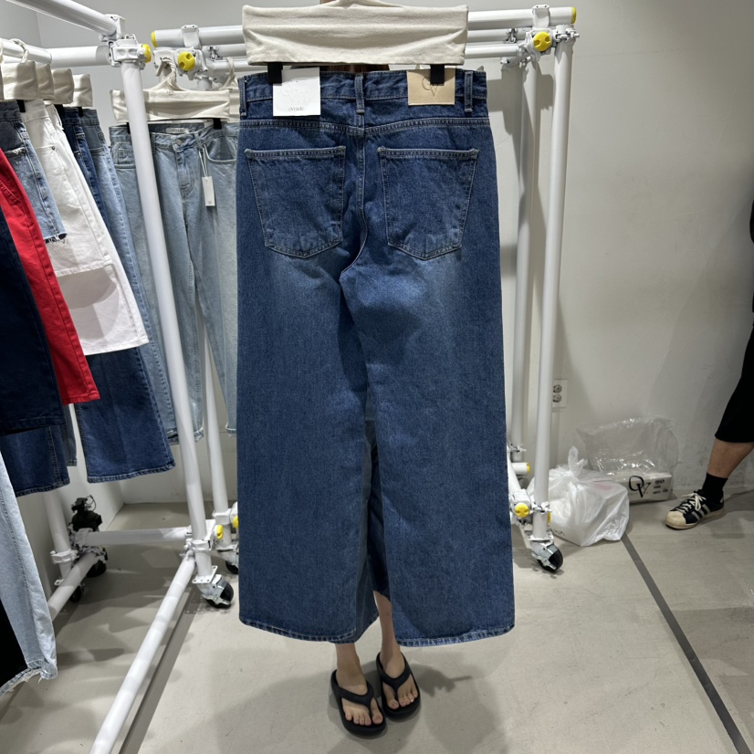 RPM/OVMUTE韓國東大門代購女士新品時尚人氣推薦26夏季牛仔褲RPM/OVMUTE牛仔褲