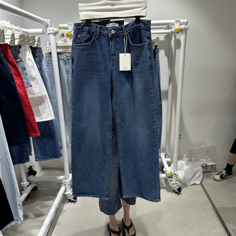 RPM/OVMUTE韓國東大門代購女士新品時尚人氣推薦26夏季牛仔褲RPM/OVMUTE牛仔褲圖色2