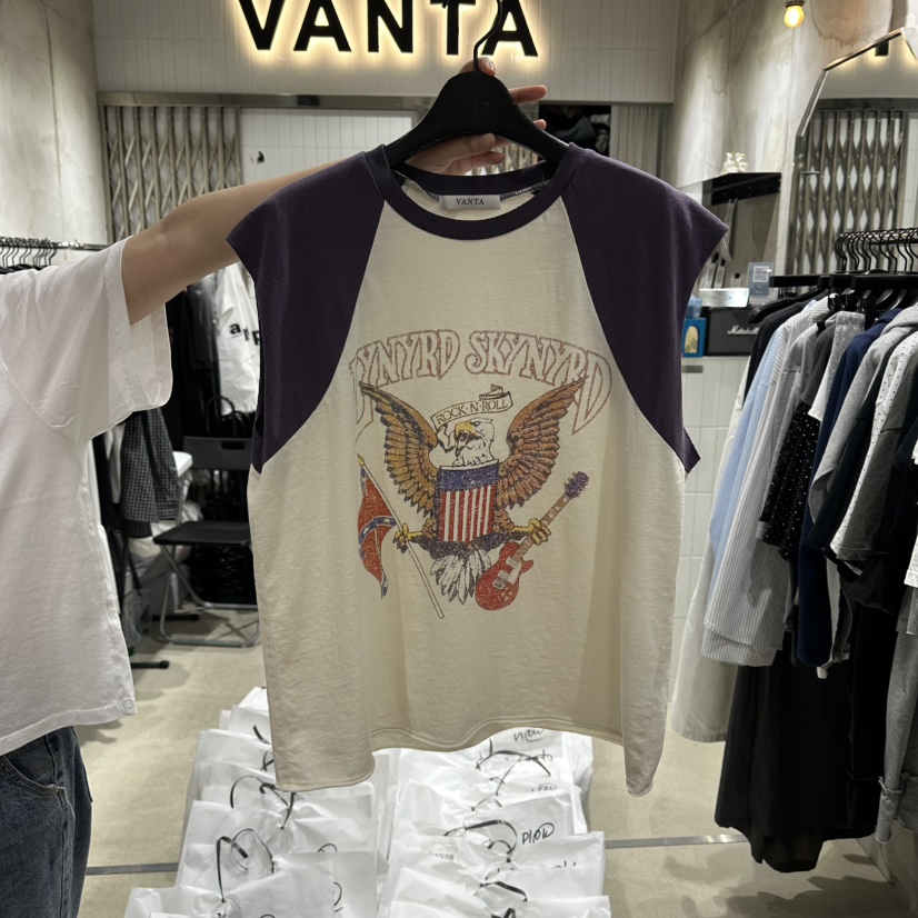 VANTA韓國東大門直郵女士新款時尚人氣休閑推薦吊帶背心復古VANTA吊帶/背心圖色3