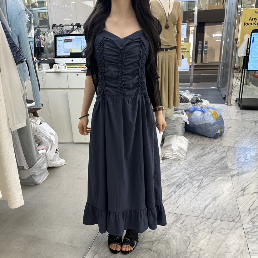 FOUNDATION東大門實拍韓國女士新品26夏季時尚推薦連衣裙FOUNDATION連衣裙圖色2