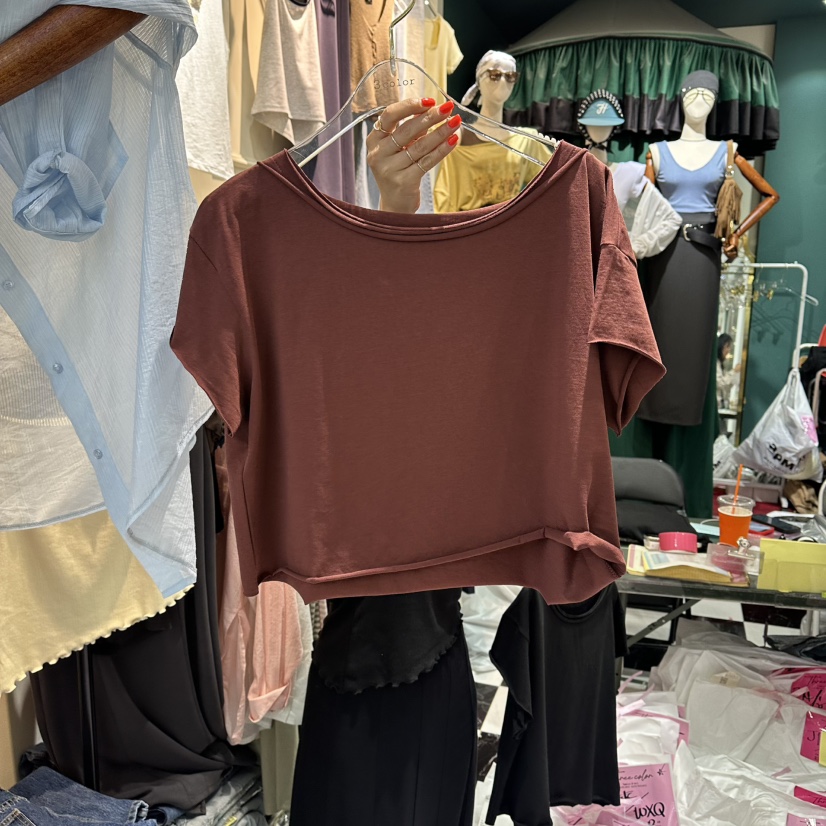 3COLOR韓國直郵女裝新品人氣T恤Three colorT恤圖色2