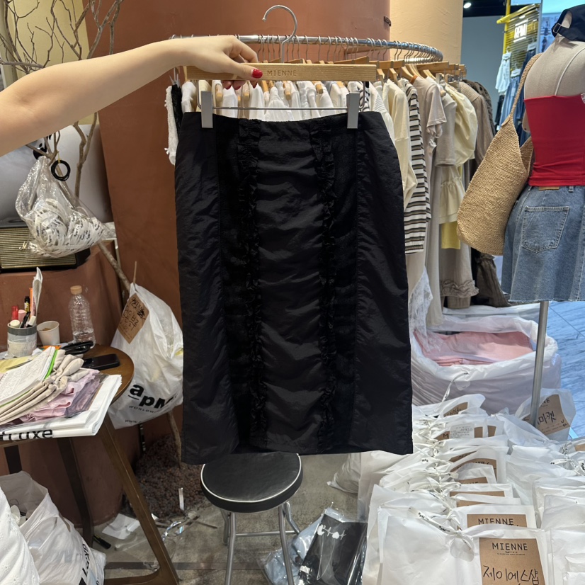 MIENNE東大門實拍韓國女士新品熱賣人氣時尚半身裙中短裙MIENNE半身裙/中短裙圖色2