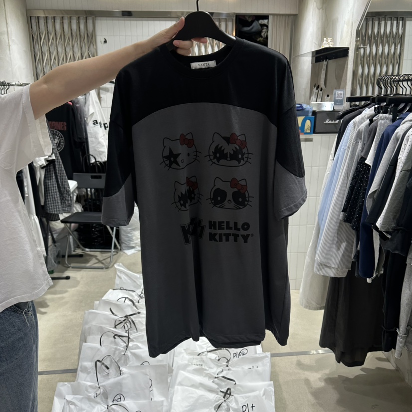 VANTA韓國代購女士新品休閑推薦26夏季人氣熱賣時尚T恤VANTAT恤圖色3