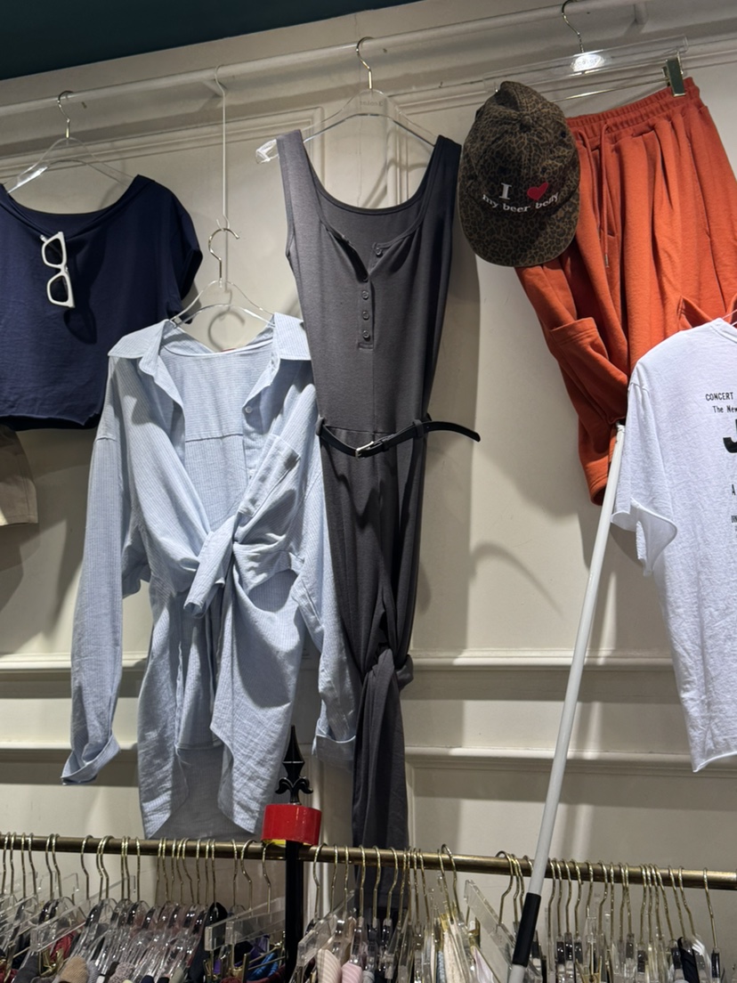 3COLOR韓國直郵女裝新品休閑連體褲不含腰帶Three color連體褲圖色3