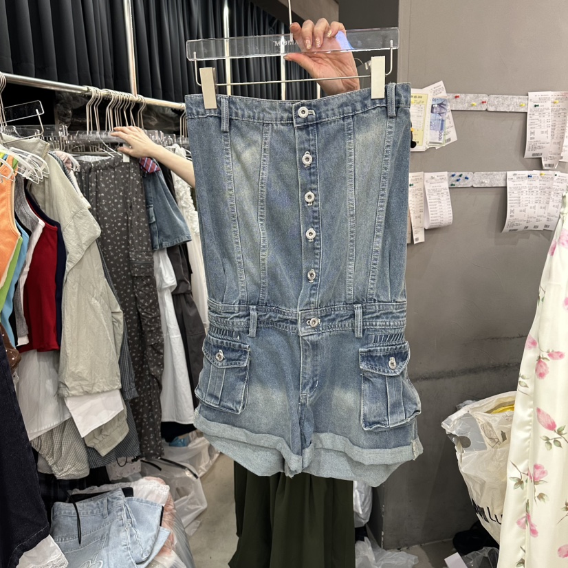 MOMAZU韓國代購女士新品熱賣26夏季推薦休閑人氣時尚連體褲MOMAZU連體褲圖色1