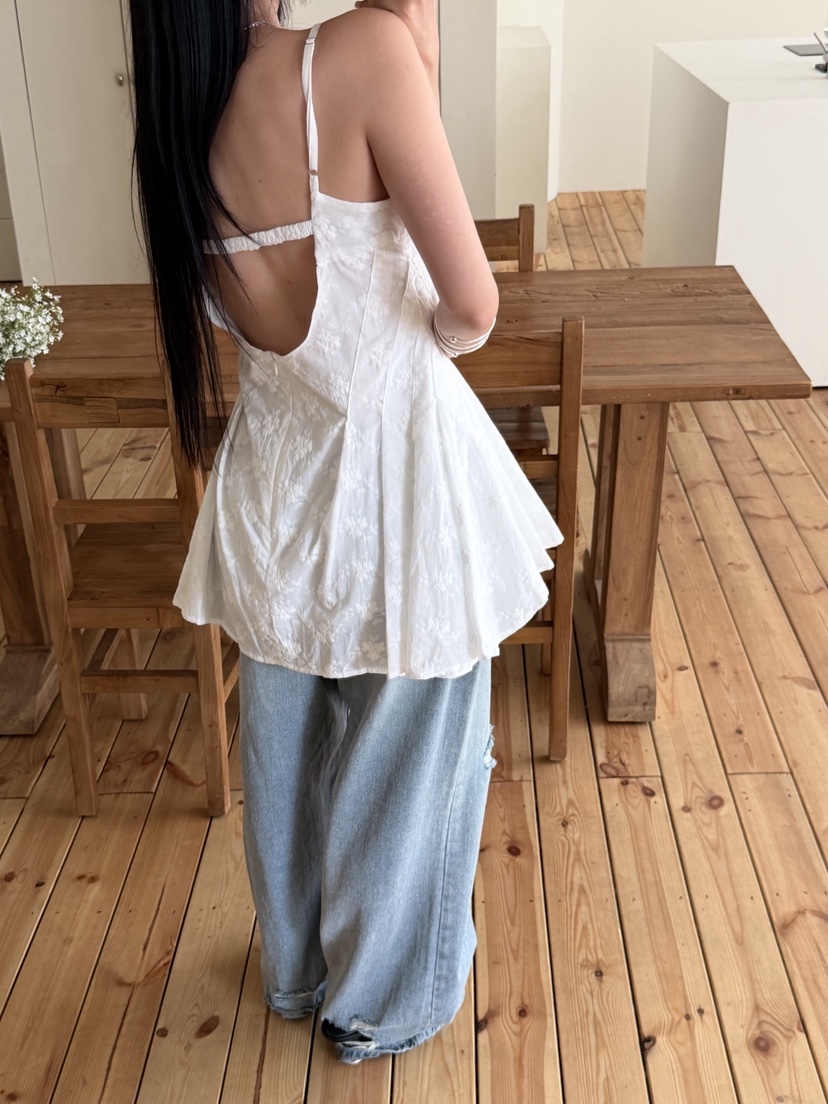 SUNDER MARKET韓國東大門直郵女裝新品26夏季連衣裙褶裥SUNDER MARKET連衣裙