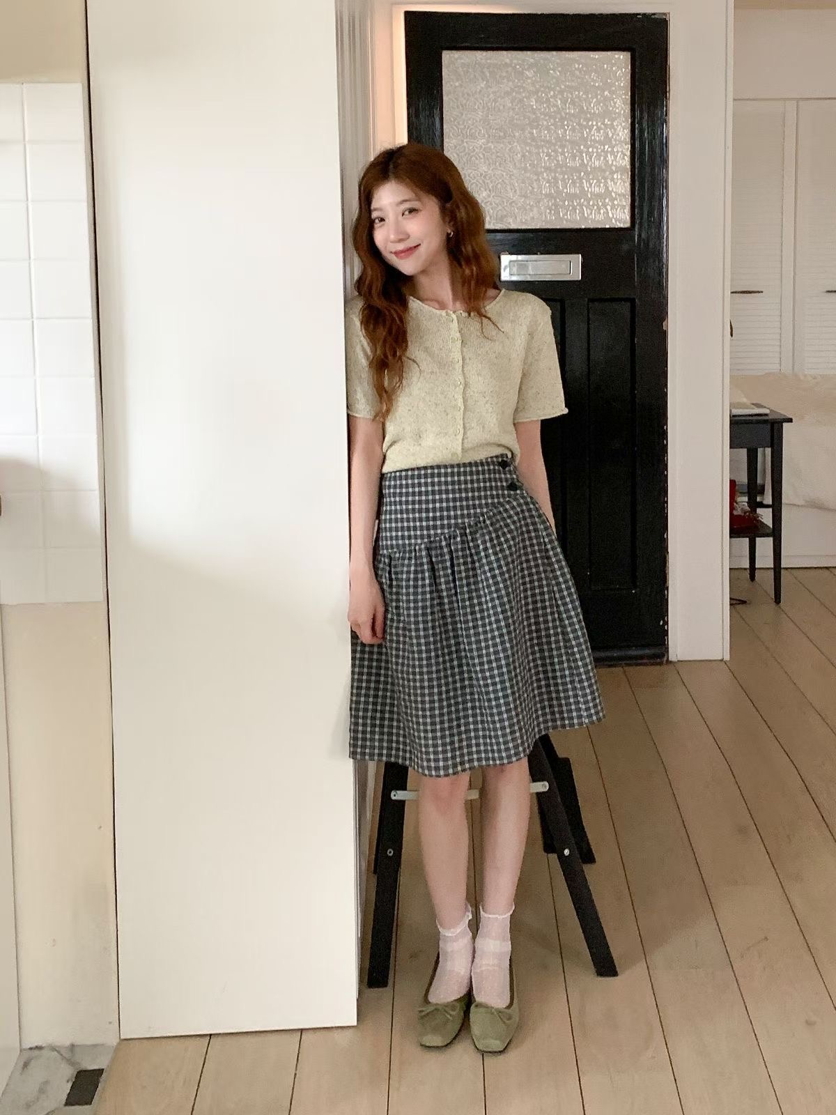 아카시아-T韓國直郵實拍女士新款熱賣26夏季半身裙中短裙acacia-2件起訂半身裙/中短裙