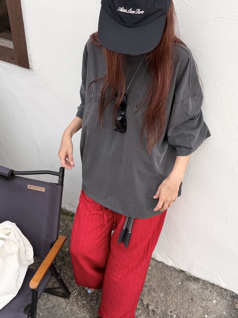 SUNDER MARKET韓國代購女士新品熱賣人氣時尚T恤不含配飾SUNDER MARKETT恤