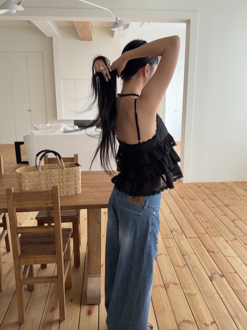 SUNDER MARKET韓國東大門代購女士新品推薦熱賣休閑牛仔褲SUNDER MARKET牛仔褲