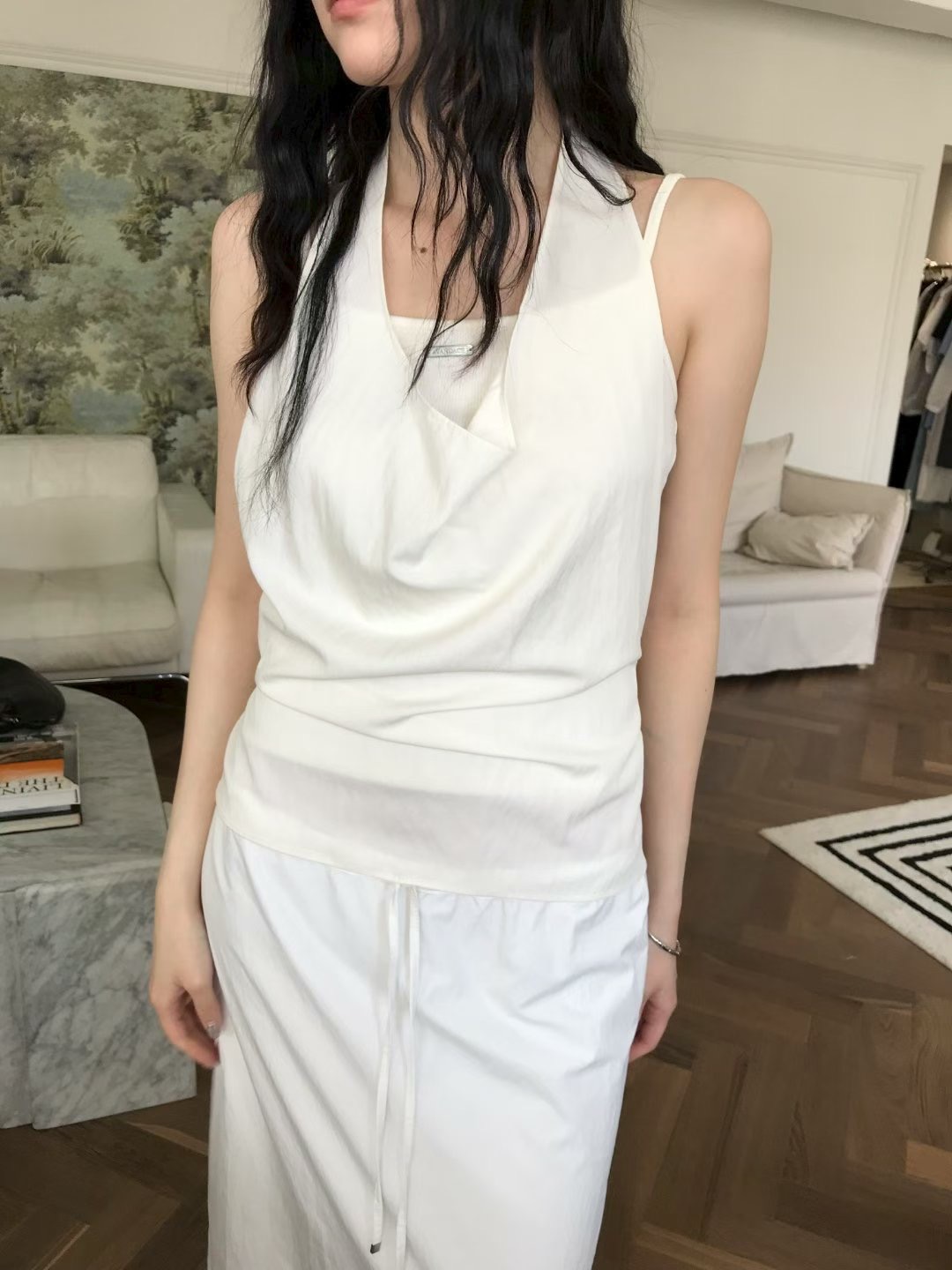 AVANDACE東大門實拍韓國女士新品人氣26夏季熱賣吊帶背心AVANDACE吊帶/背心圖色1