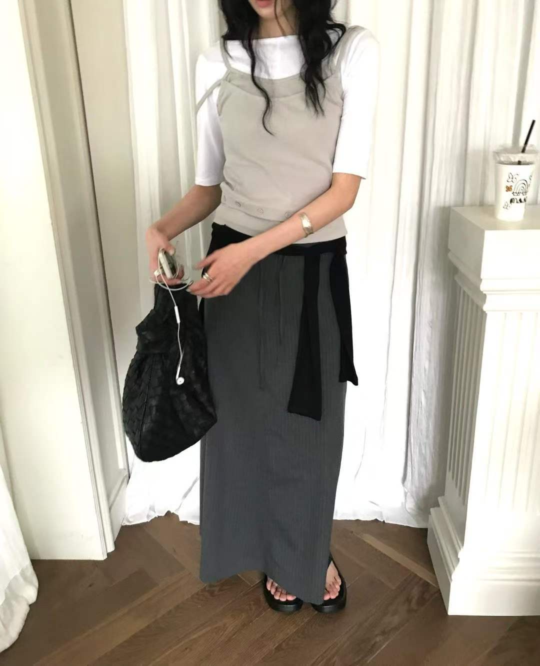 AVANDACE東大門實拍韓國女裝新品推薦26夏季吊帶背心無袖AVANDACE吊帶/背心
