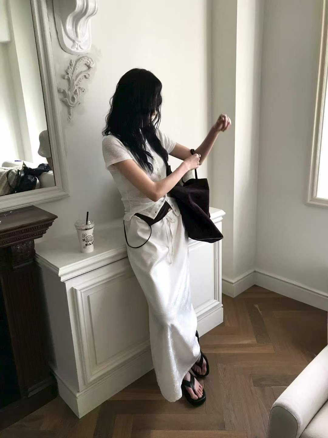 AVANDACE東大門實拍韓國女士新品熱賣26夏季人氣時尚長裙AVANDACE長裙