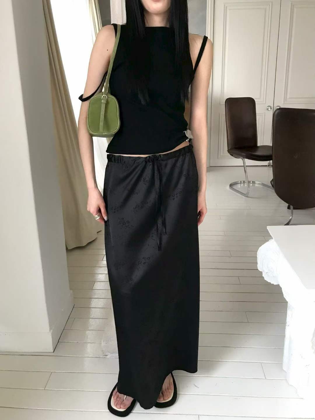 AVANDACE東大門實拍韓國女士新品熱賣26夏季人氣時尚長裙AVANDACE長裙圖色2
