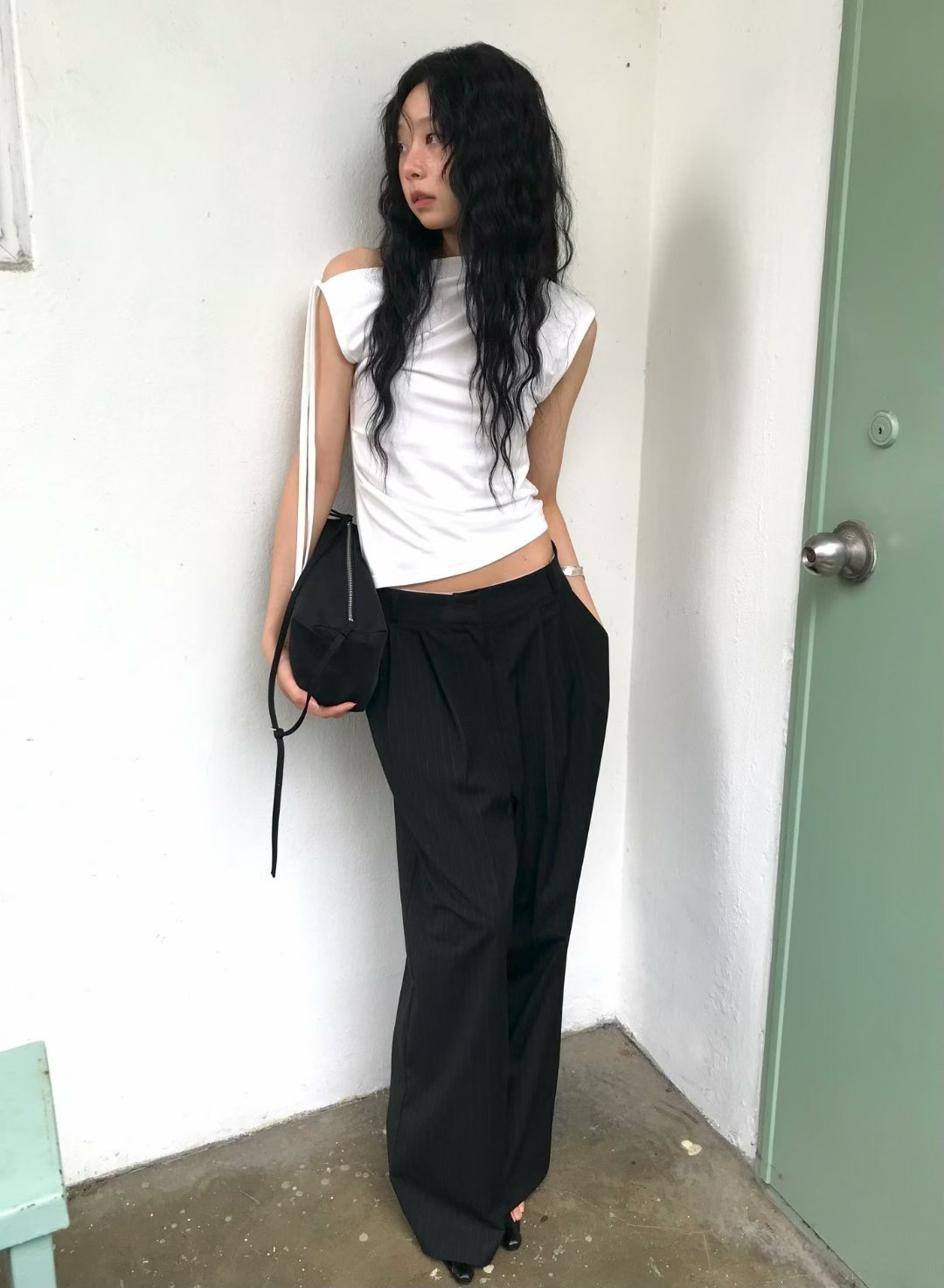 AVANDACE韓國東大門直郵女士新品推薦時尚人氣26夏季休閑褲AVANDACE休閑褲