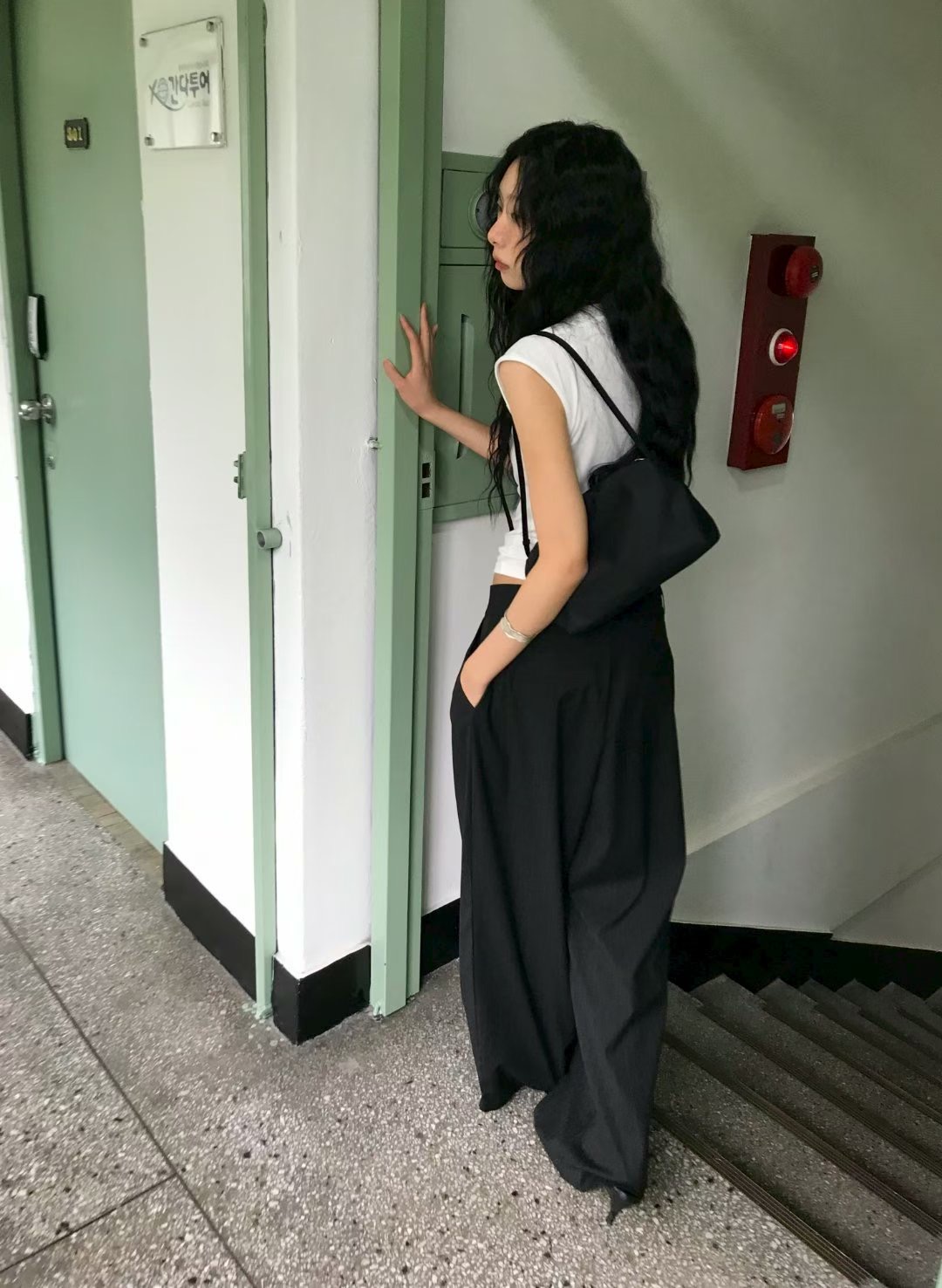AVANDACE韓國東大門直郵女士新品推薦時尚人氣26夏季休閑褲AVANDACE休閑褲