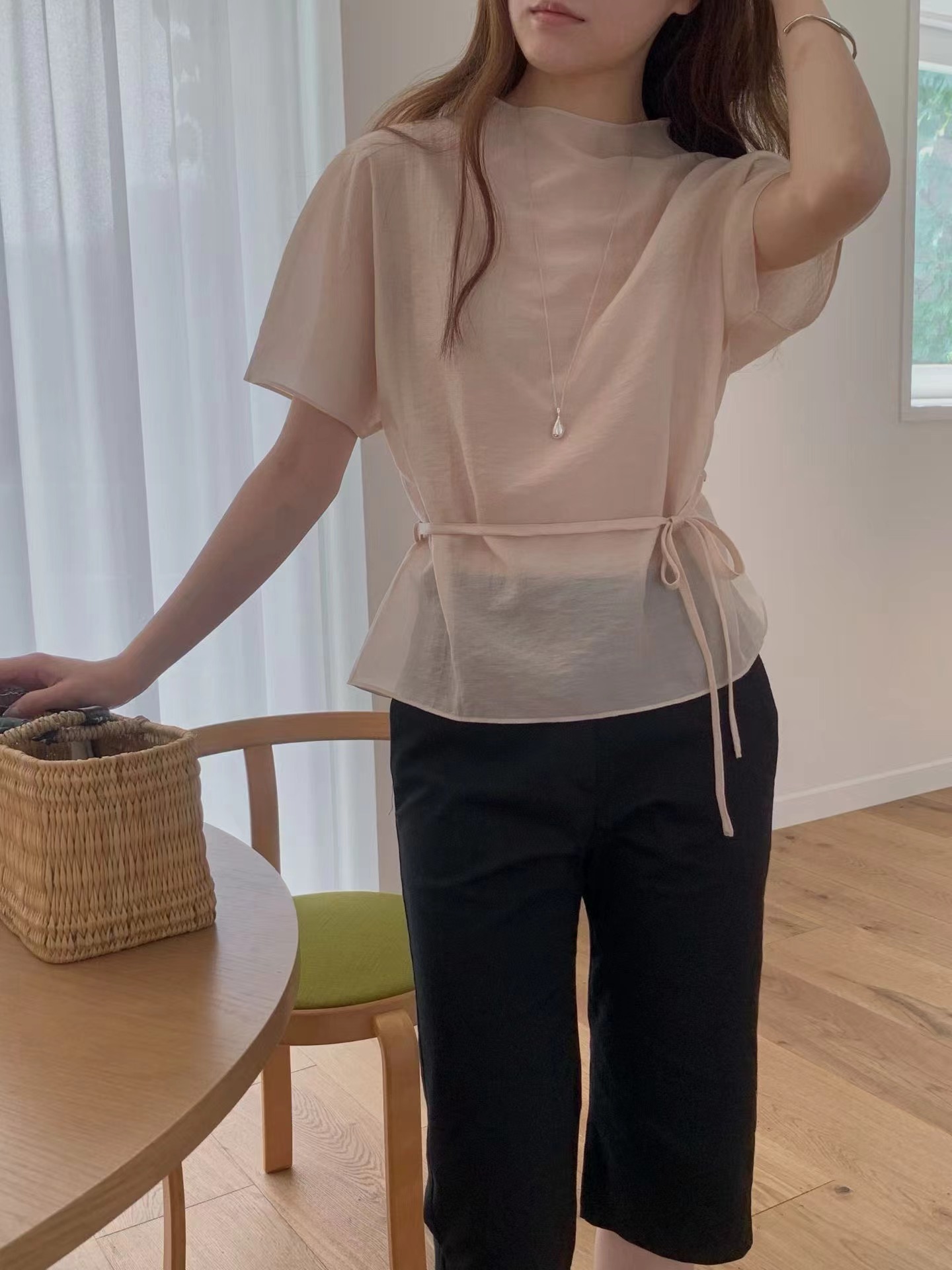 VIVIANLEE東大門實拍韓國女士新品熱賣時尚推薦襯衫蕾絲衫VIVIANLEE襯衫/蕾絲衫