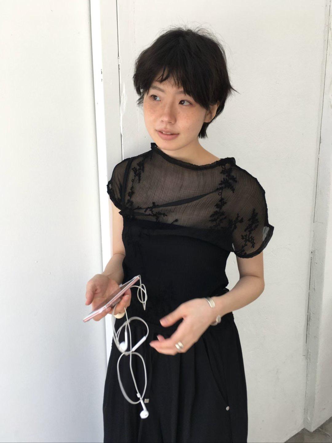 AVANDACE韓國代購女士新款時尚人氣熱賣26夏季襯衫蕾絲衫AVANDACE襯衫/蕾絲衫圖色1