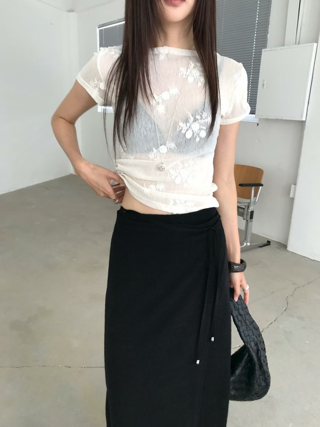 AVANDACE韓國代購女裝新品26夏季休閑熱賣人氣時尚推薦長裙AVANDACE長裙