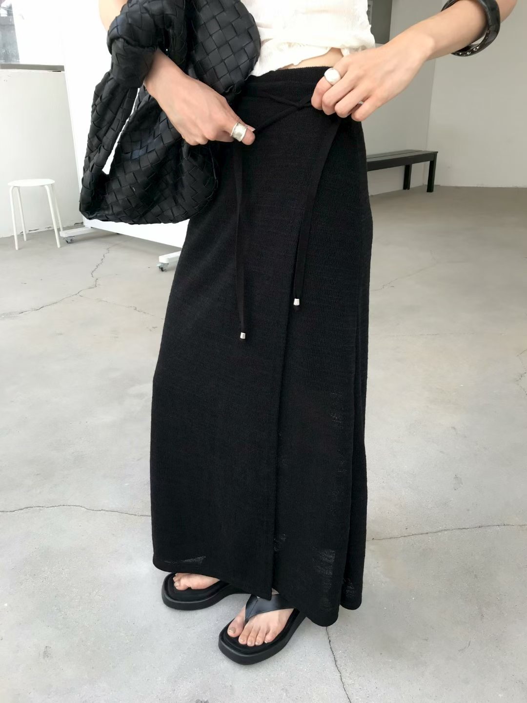 AVANDACE韓國代購女裝新品26夏季休閑熱賣人氣時尚推薦長裙AVANDACE長裙圖色1