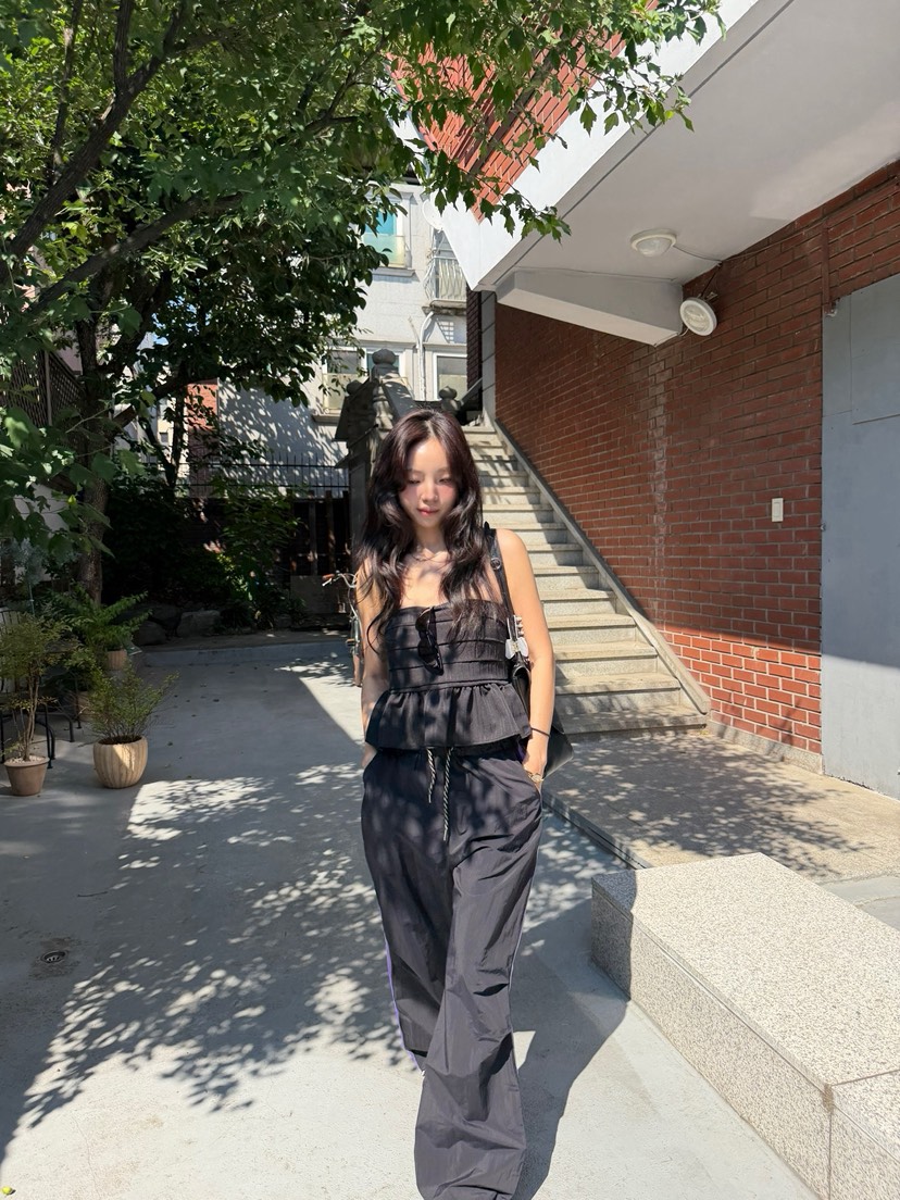 SOLAR韓國直郵女裝新品人氣時尚26夏季休閑推薦熱賣休閑褲SOLAR休閑褲