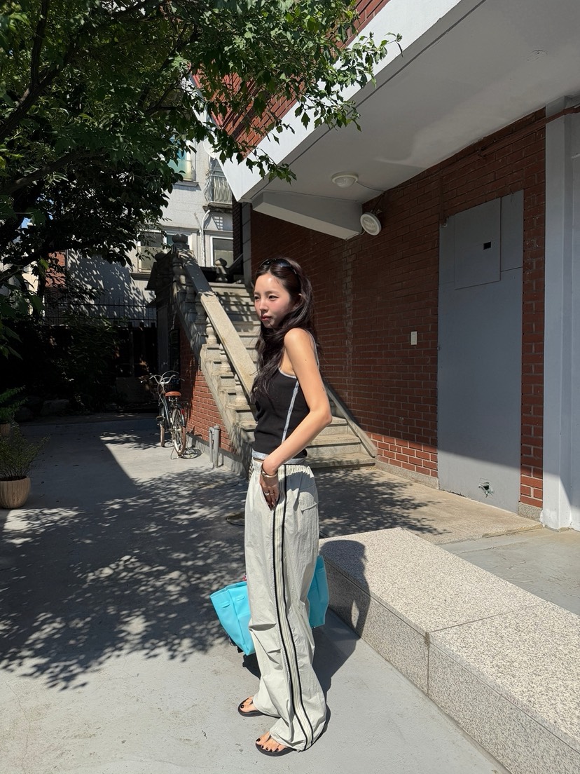 SOLAR韓國直郵女裝新品人氣時尚26夏季休閑推薦熱賣休閑褲SOLAR休閑褲