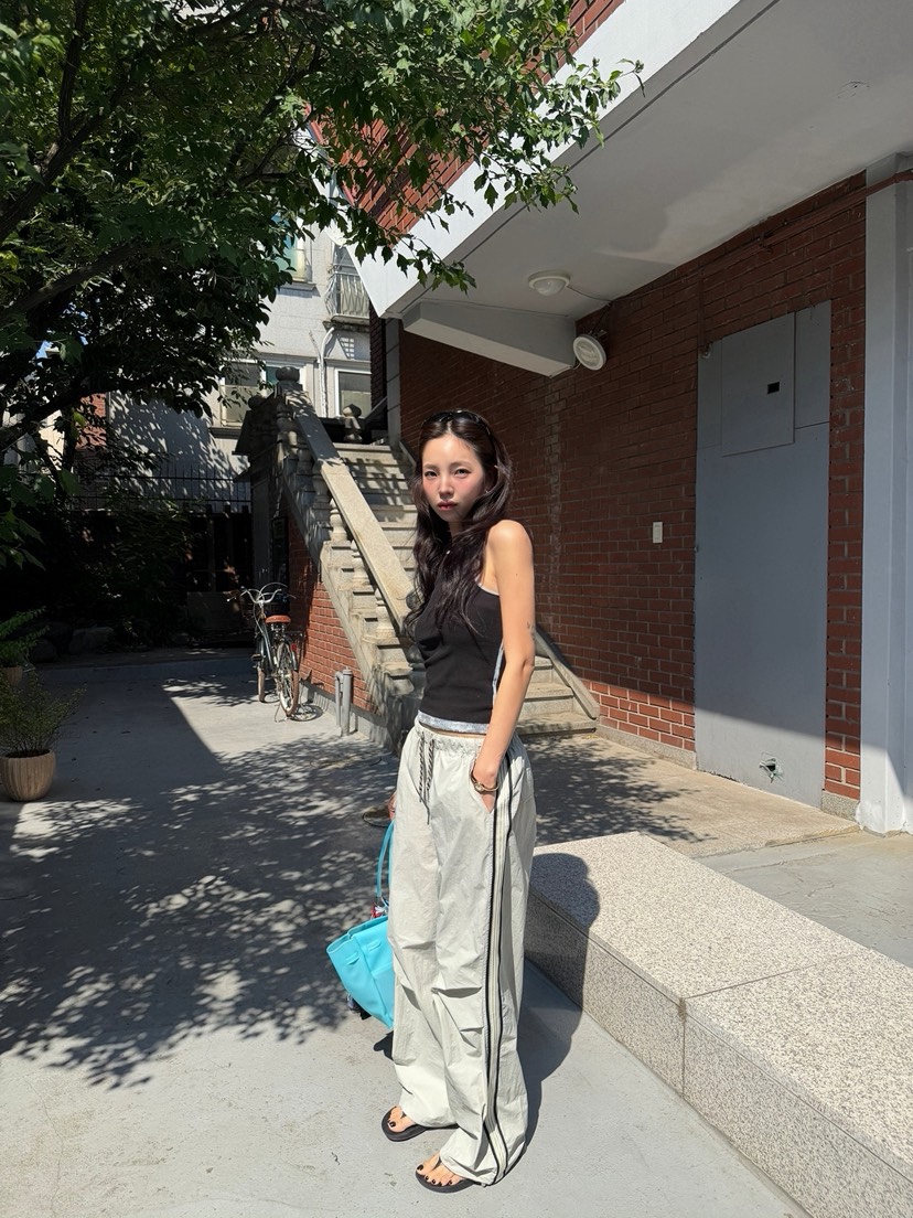 SOLAR韓國直郵女裝新品人氣時尚26夏季休閑推薦熱賣休閑褲SOLAR休閑褲