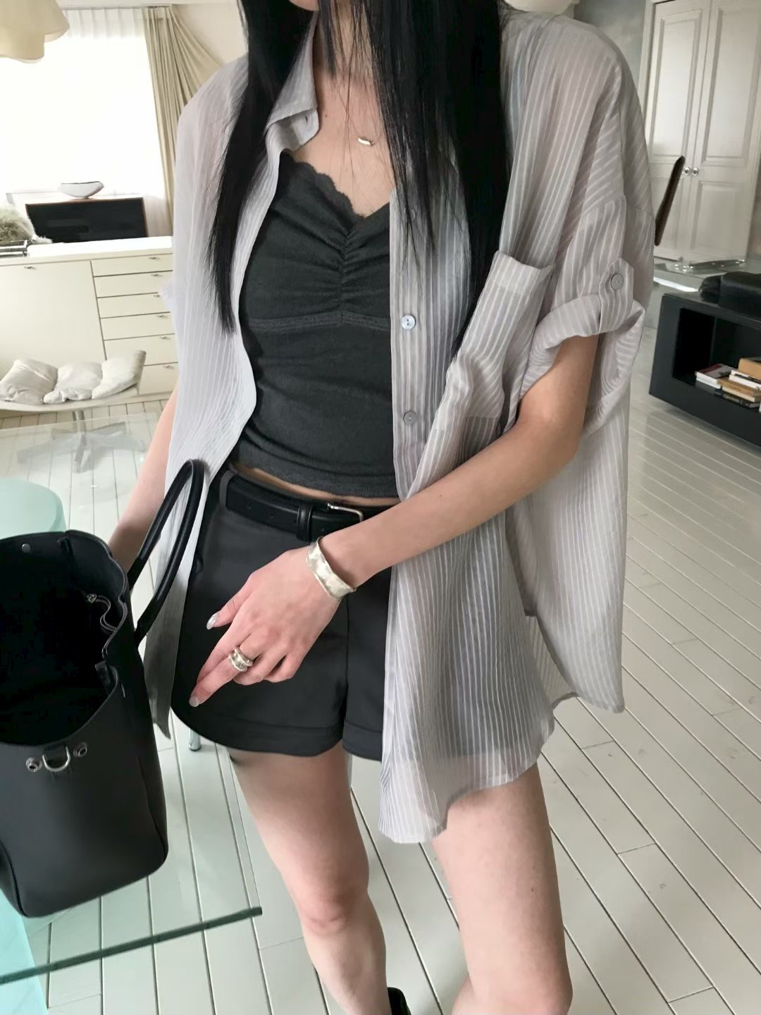 AVANDACE韓國代購女士新款熱賣休閑推薦襯衫蕾絲衫不含內搭AVANDACE襯衫/蕾絲衫