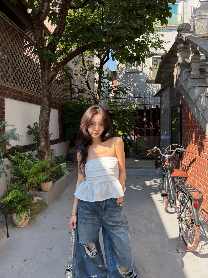 SOLAR韓國直郵女裝新款休閑26夏季時尚熱賣推薦人氣吊帶背心SOLAR吊帶/背心